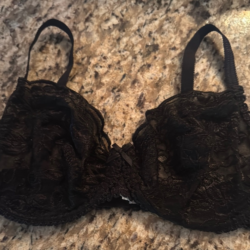 Victoria's Secret Black Lace Bra